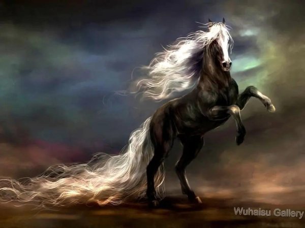 мистические лошади