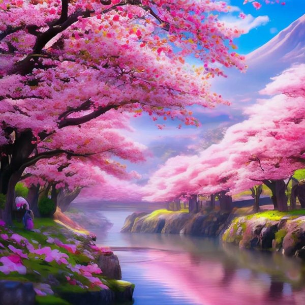 картины с сакурой