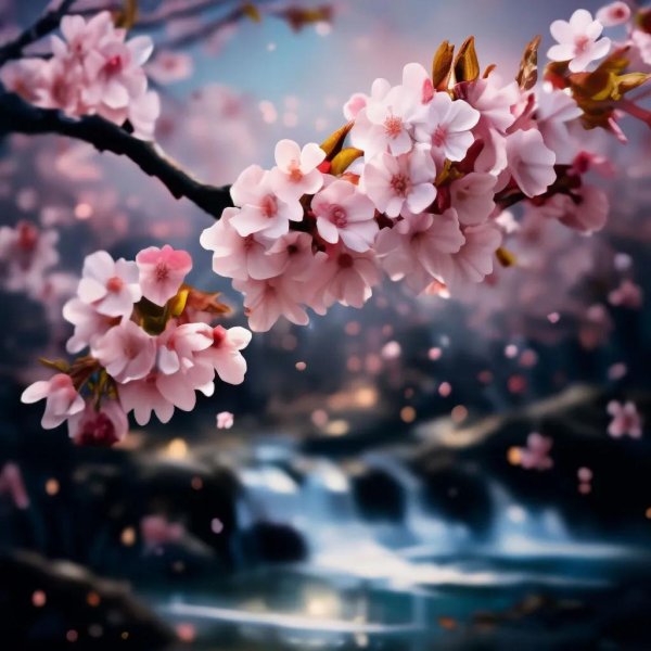 цветение сакуры