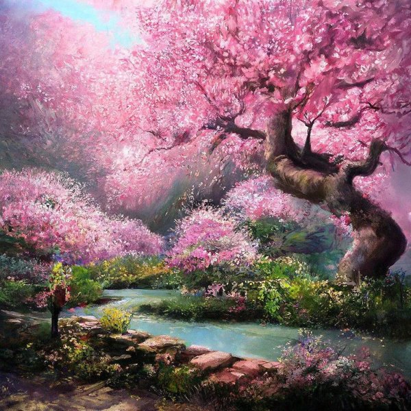 цветение сакуры