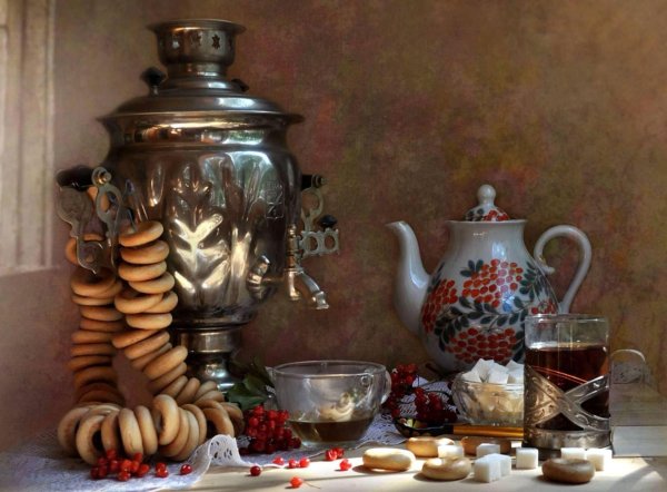 шумакова елена натюрморт самовар
