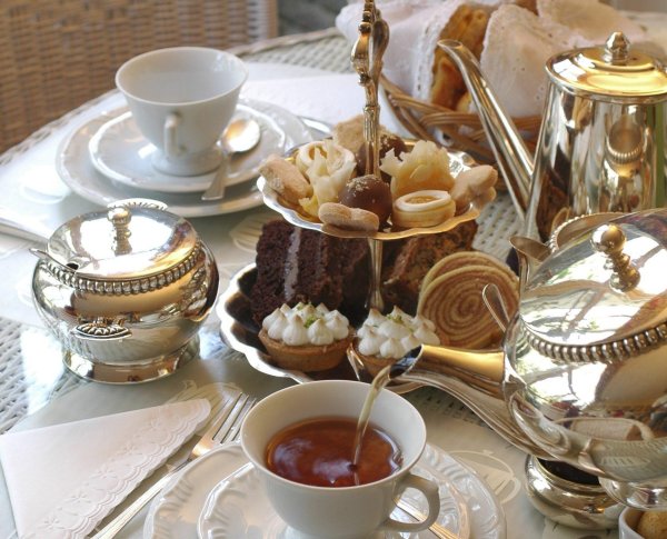 сервировка чайного стола