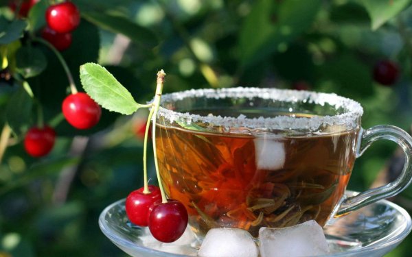 вишневый чай