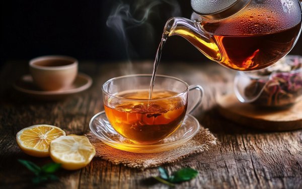 заваренный чай