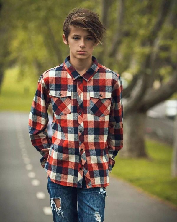 красивые подростки парни