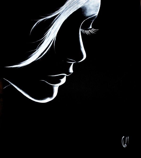 силуэтная живопись