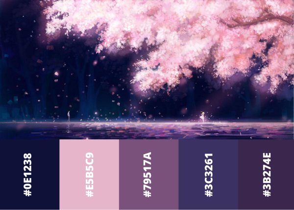 палитра цветов