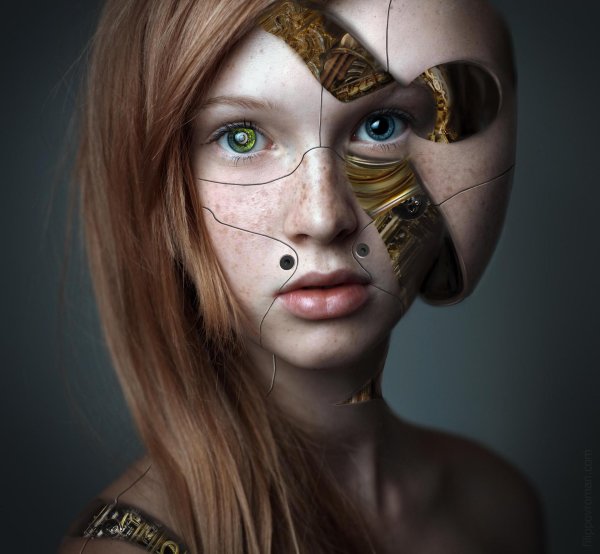 художественная ретушь портрета