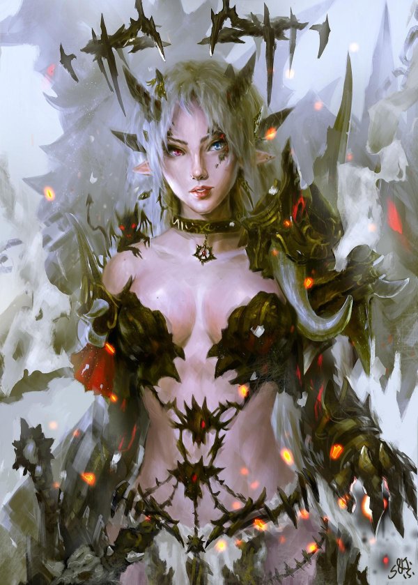 эльфийка волшебница