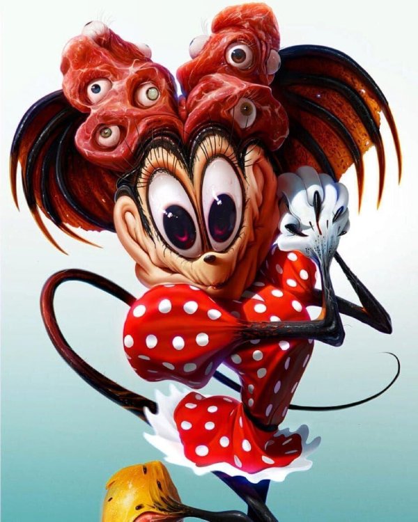 страшные герои мультфильмов