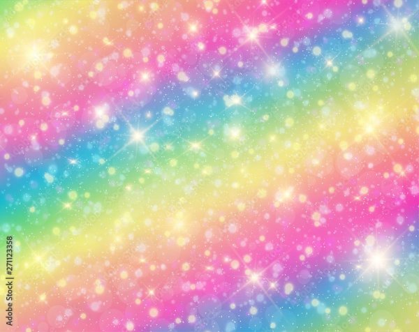 фон радужный