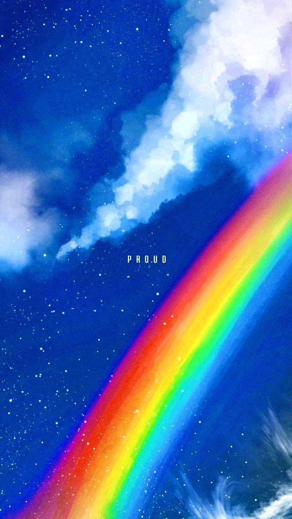 радужные фон