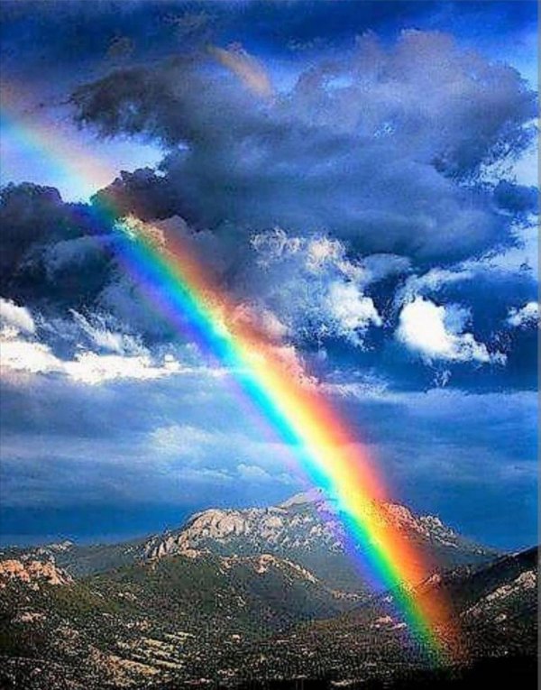 природа радуга