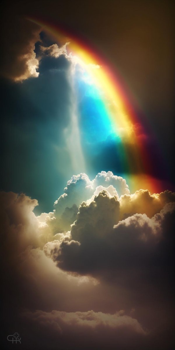 радужное облако явление