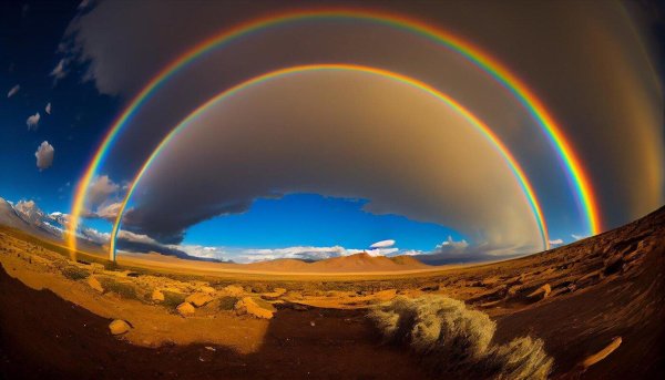 двойная радуга