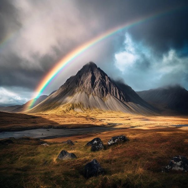 гора радуга