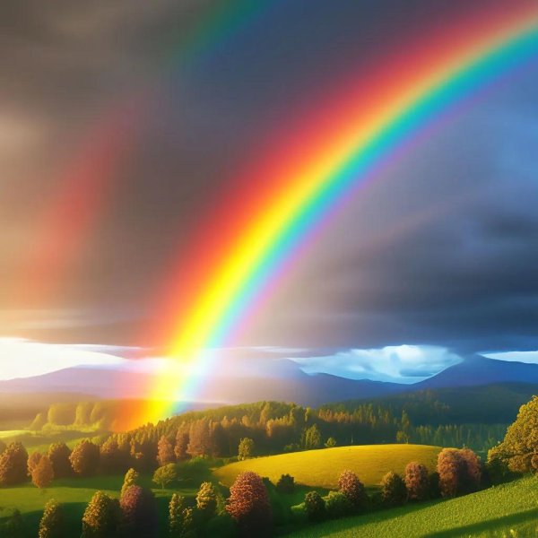 природа радуга
