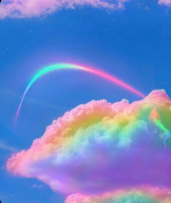 радужные фон