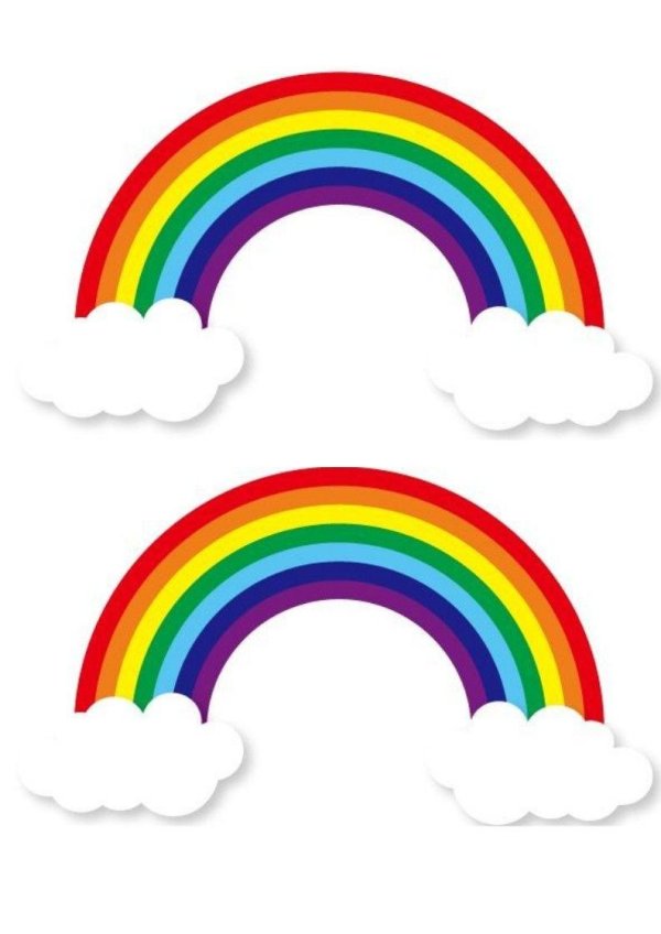 радуга рисунки