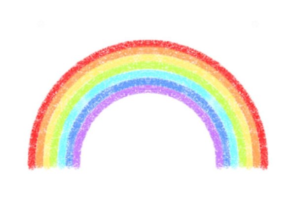 выглядит радуга