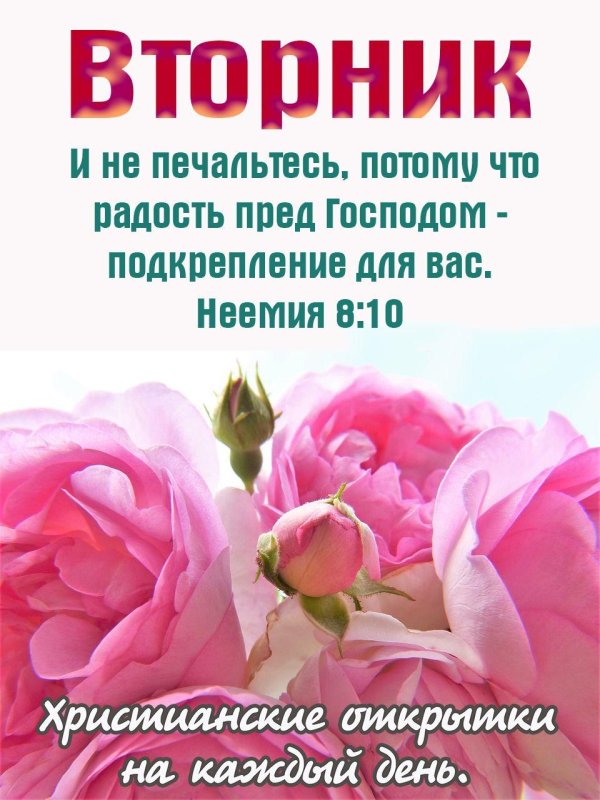 христианские пожелания на каждый день