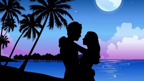 романтичные рисунки