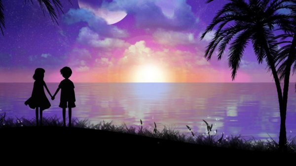 пейзаж пальмы