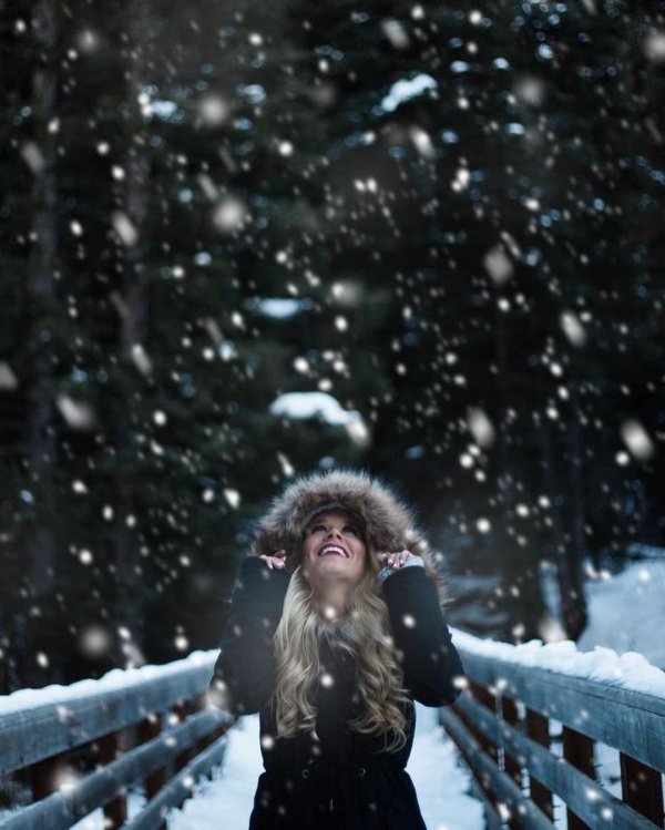 фотосессия зимняя