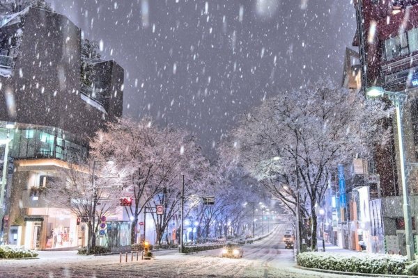tokyo snow