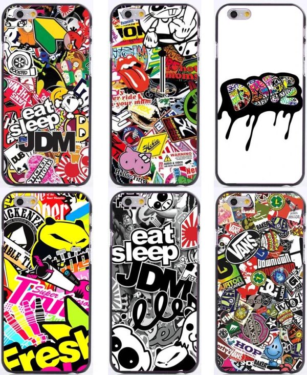 наклейки на заднюю панель телефона