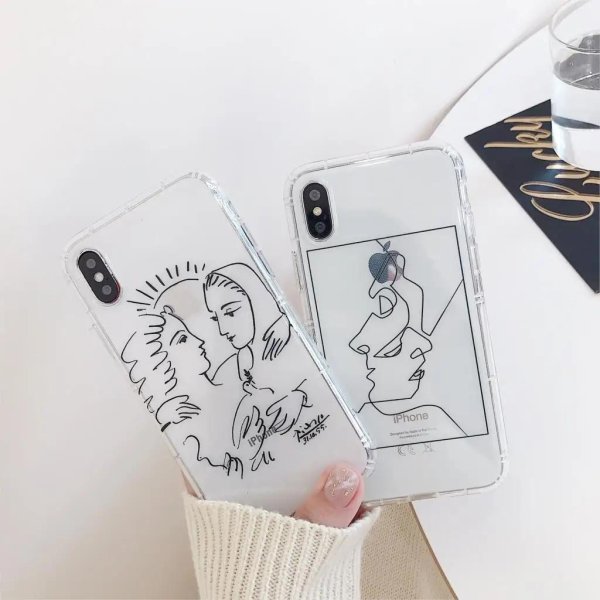 парные рисунки под чехол