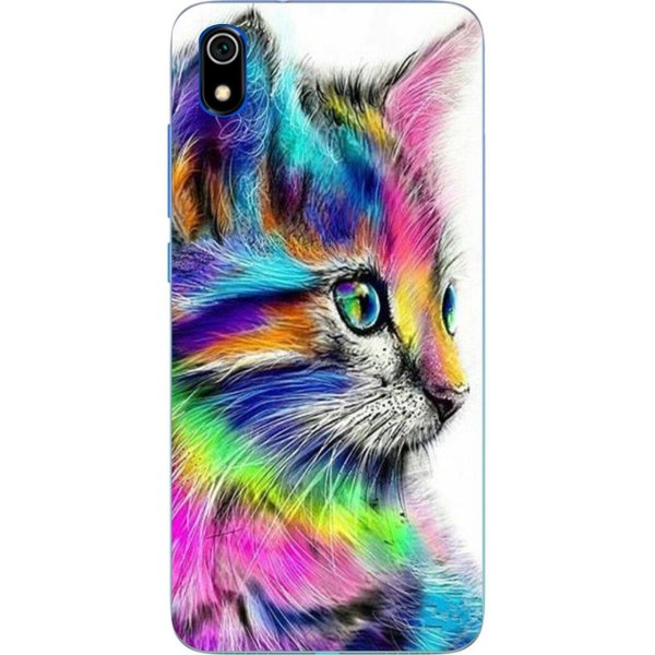 кошка разноцветная