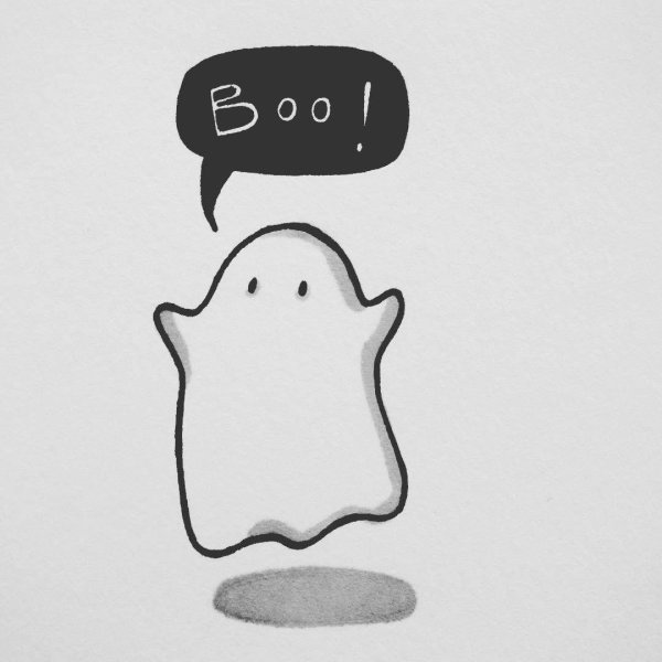 приведение для срисовки