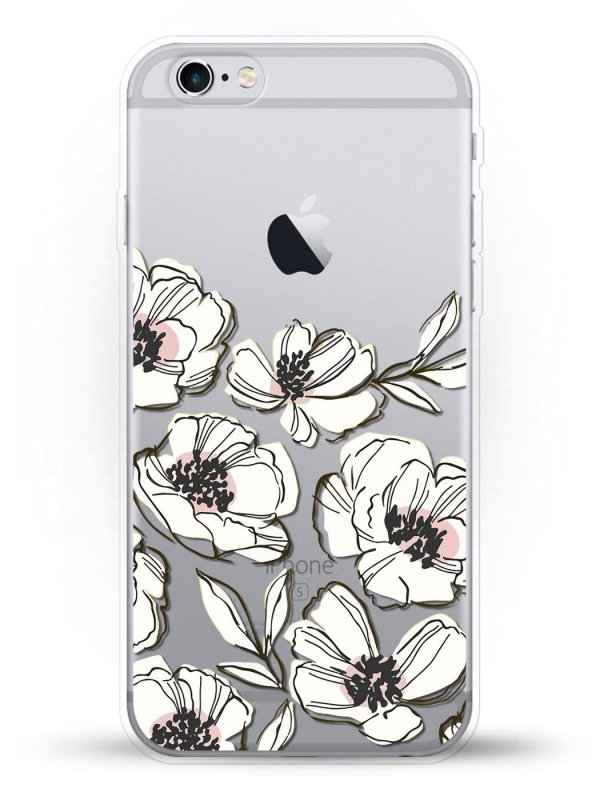 чехол с цветочками