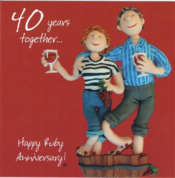 40 лет вместе поздравления