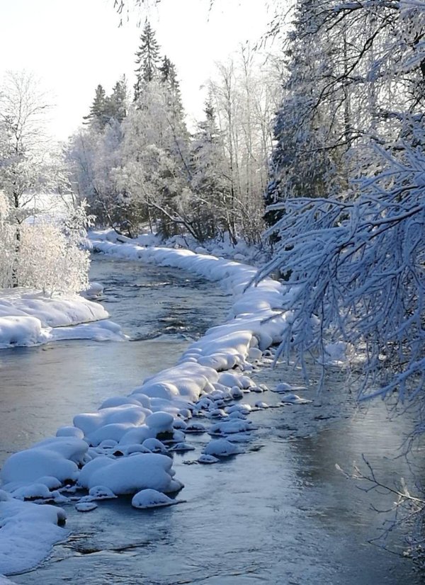 зимняя река