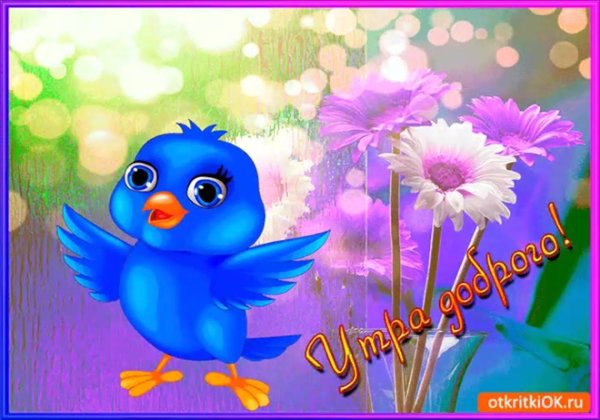 открытки с добрым утром анимированные
