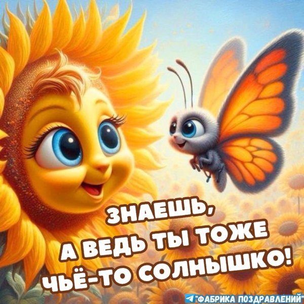 солнце улыбнётся