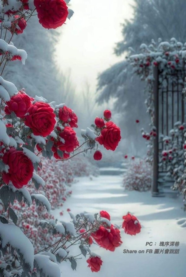 зимние розы