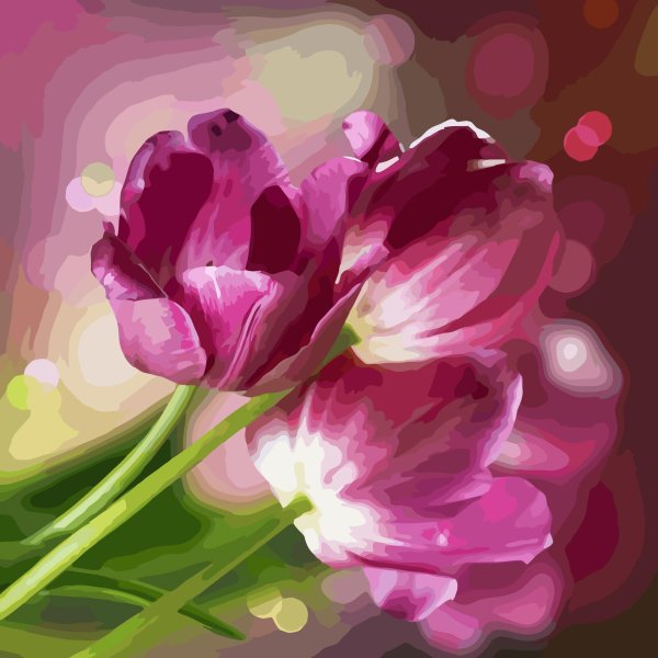 тюльпаны в живописи