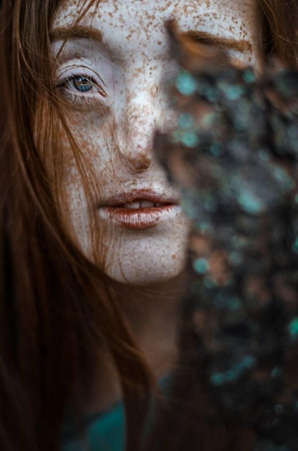 селина скиндер веснушки