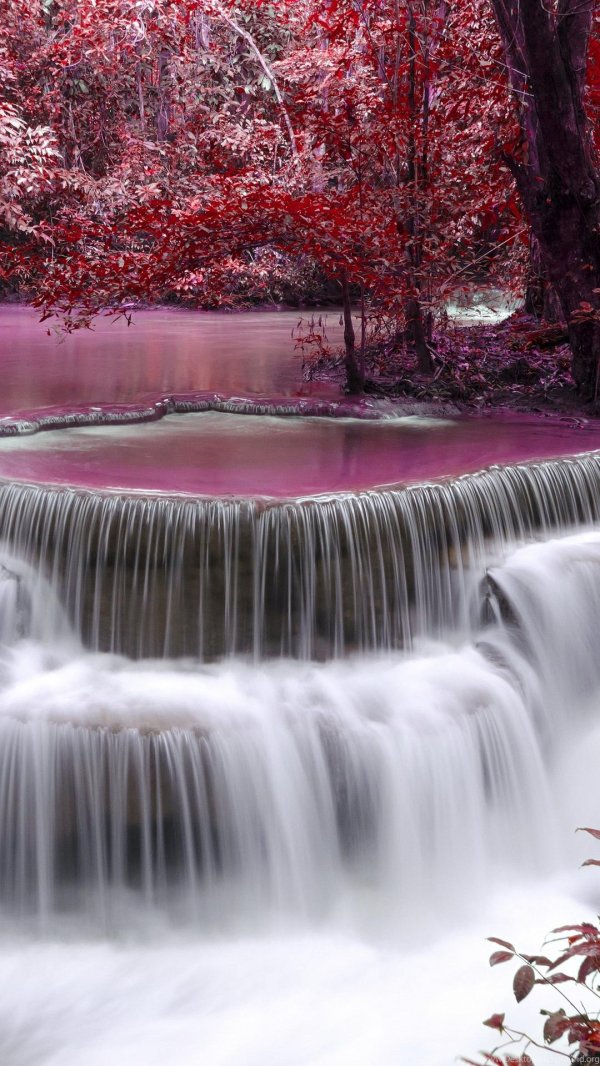 beautiful waterfall