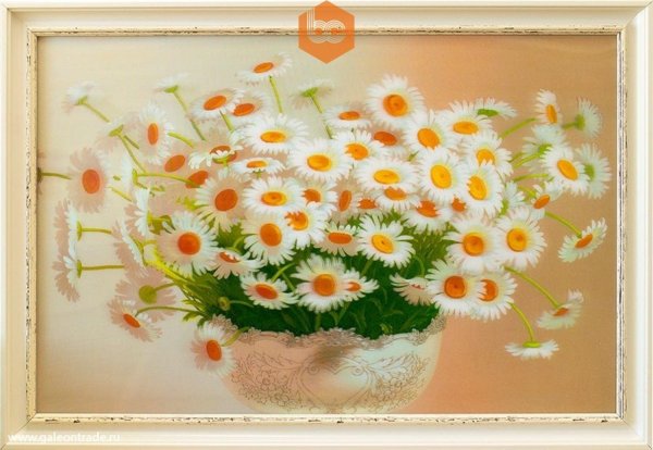 ромашка картина