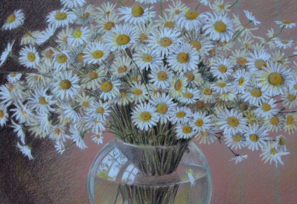 художник юрий кудрин ромашки