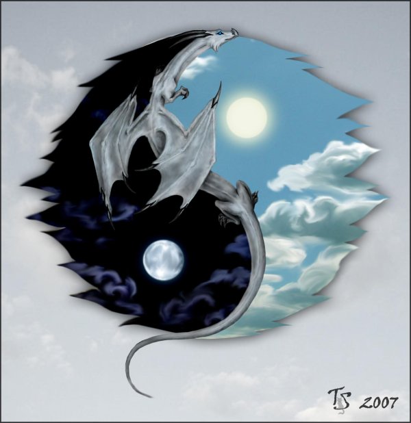 картины драконов