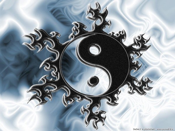 инь янь art