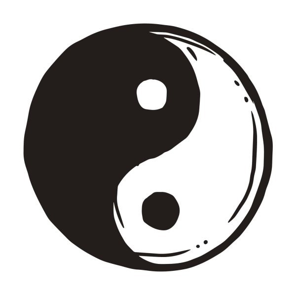 инь янь рисунки