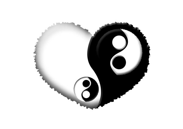 инь янь рисунки