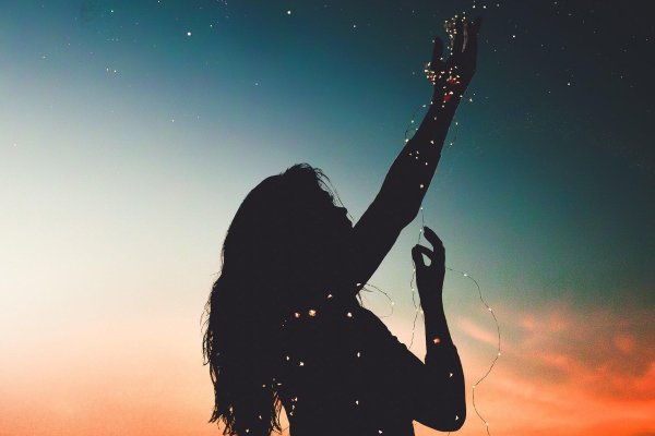 силуэт девушек