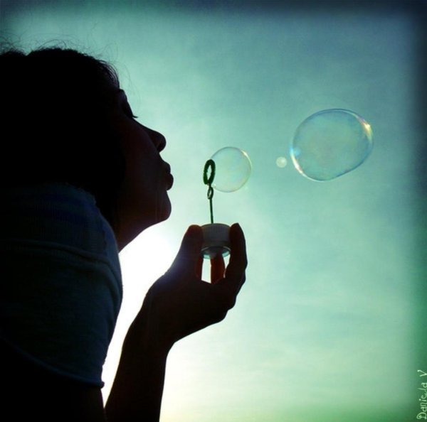 мыльные пузыри